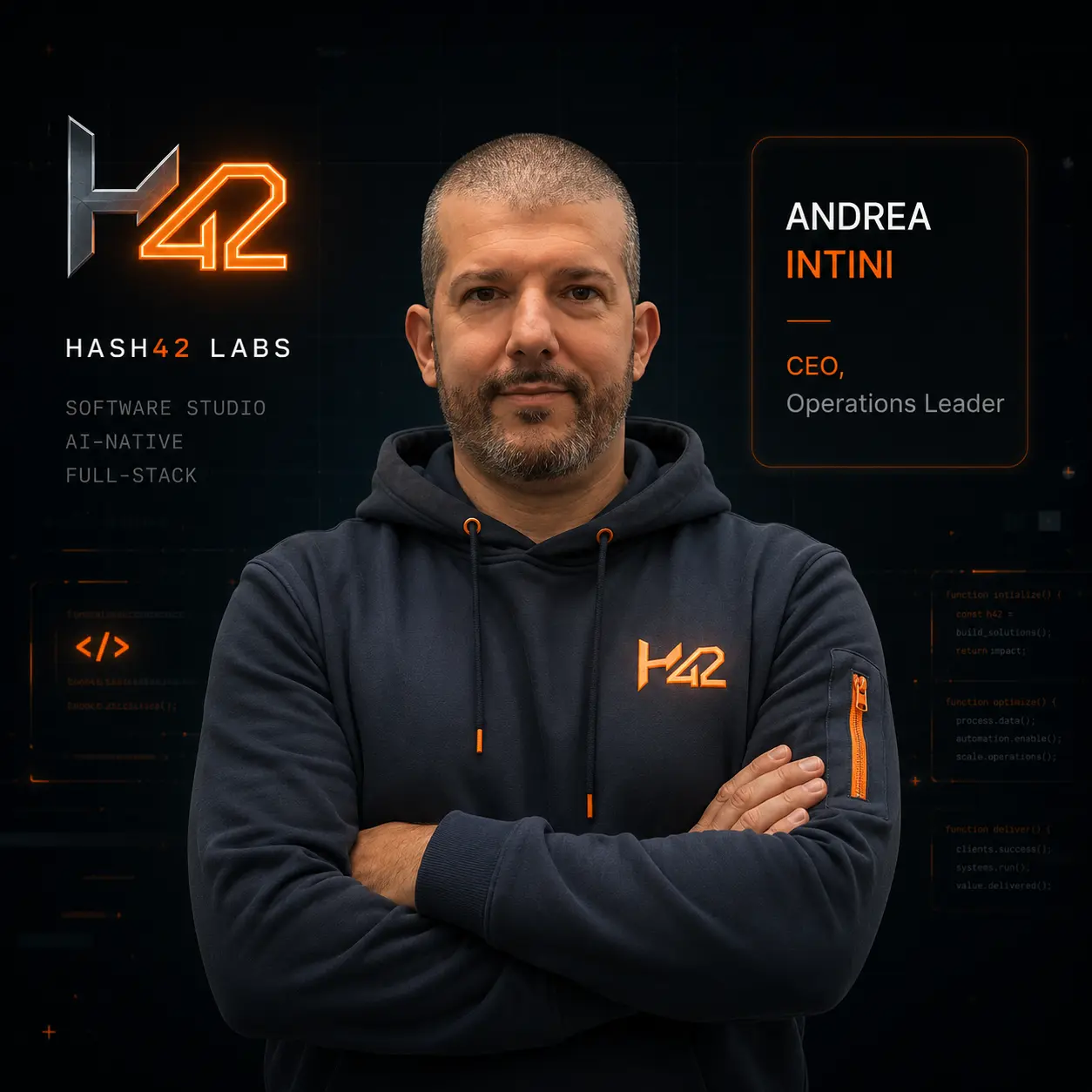 Andrea Intini — CEO Hash42 Labs
